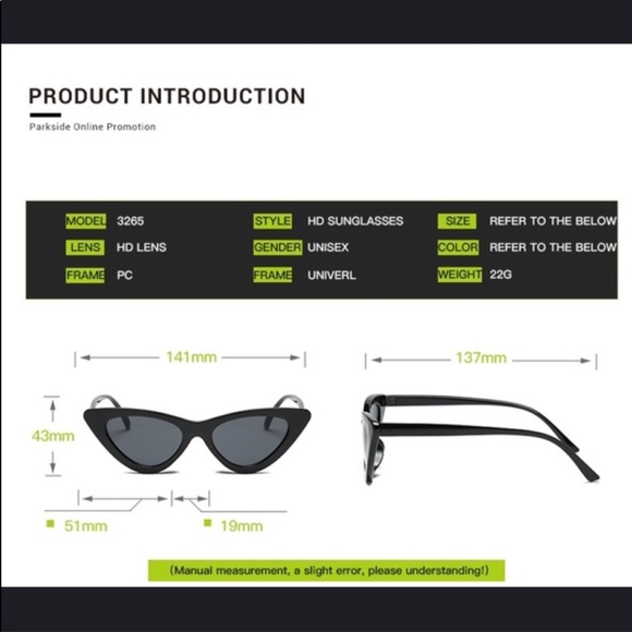 Leopard Cat Eye Sunglasses - Picture 3 of 3